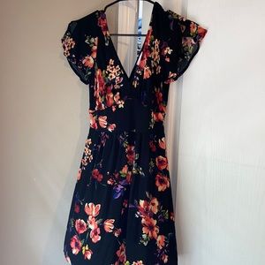 Floral dress summertime dress